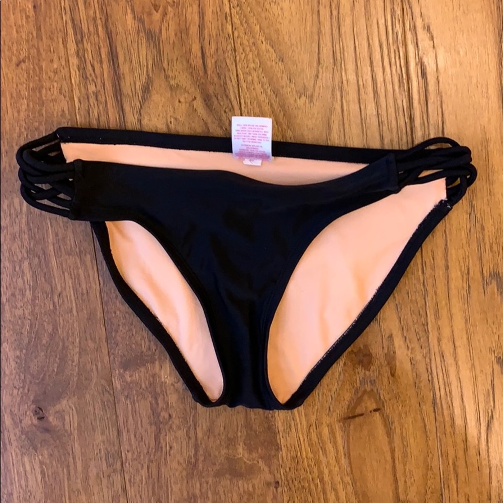 Target black bikini bottom
